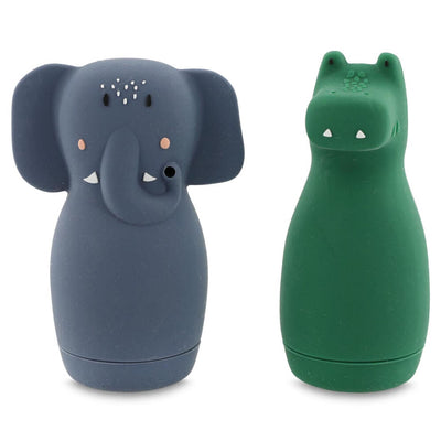 Jouet de Bain Aspergeur Crocodile et Eléphant - Trixie