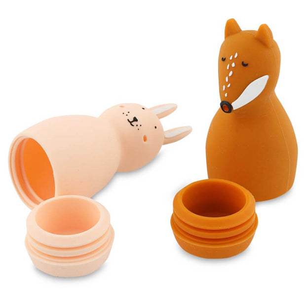 Jouet de bain aspergeur lapin et renard - Trixie