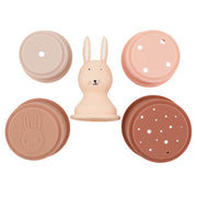 Jouet de bain gobelets empilables lapin - Trixie