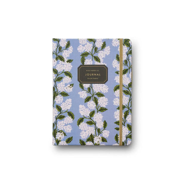 Journal Hortensia avec stylo - Rifle Paper Co
