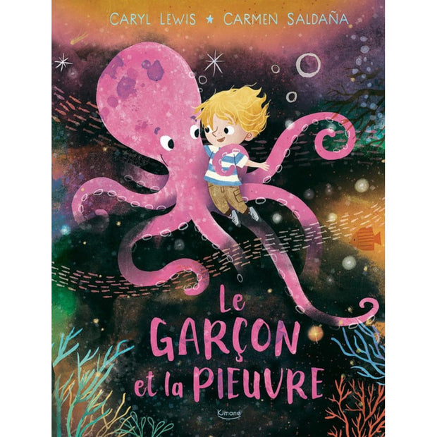 Livre Le garçon et la pieuvre - Kimane