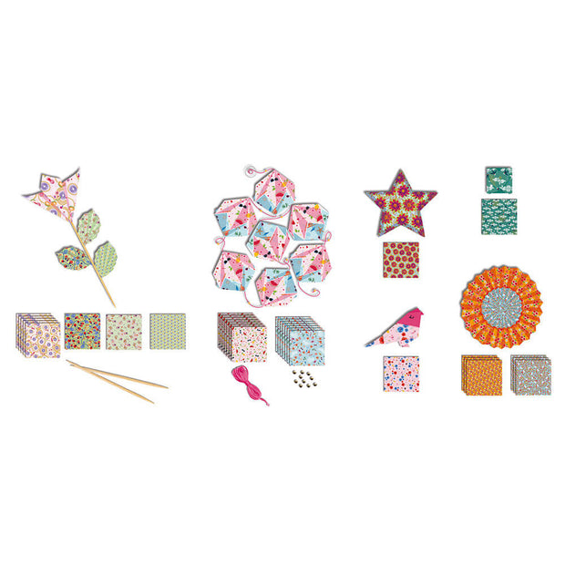 Kit Origami - 6 jolies décos Origami - Janod