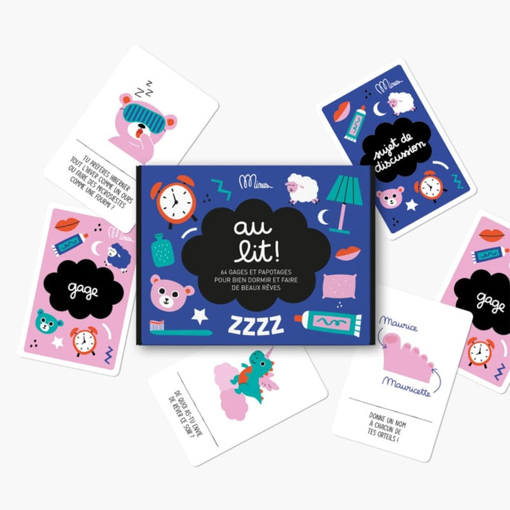 Kit de discussion Au lit - Minus Éditions