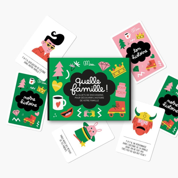 Kit de discussion Quelle famille ! - Minus Éditions