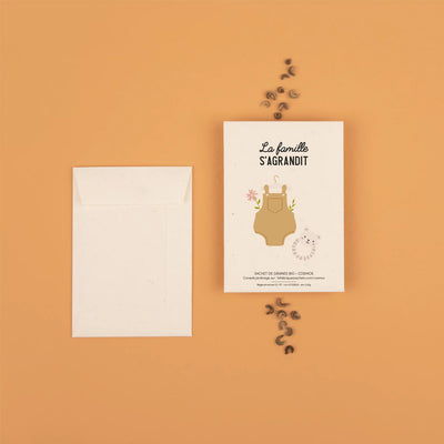 La Famille S'agrandit - Sachet de Graines Cosmos - La Fabrique à Sachets