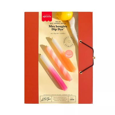 Mes bougies DIP DYE Agrumes - La petite Épicerie
