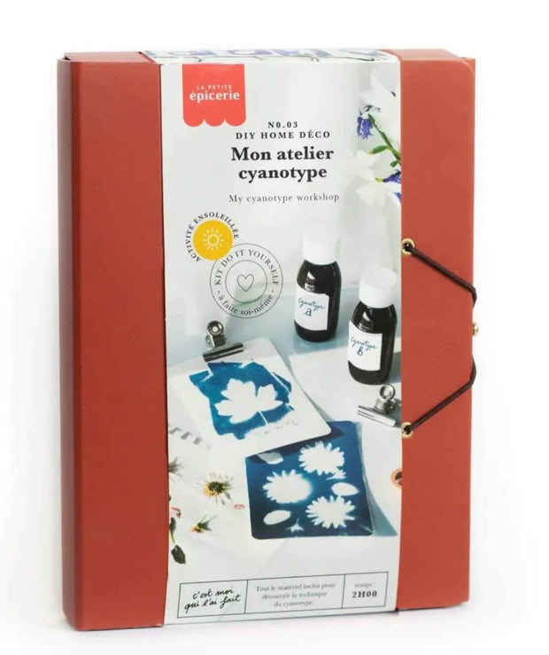 Kit DIY - Mon atelier Cyanotype - La Petite Épicerie