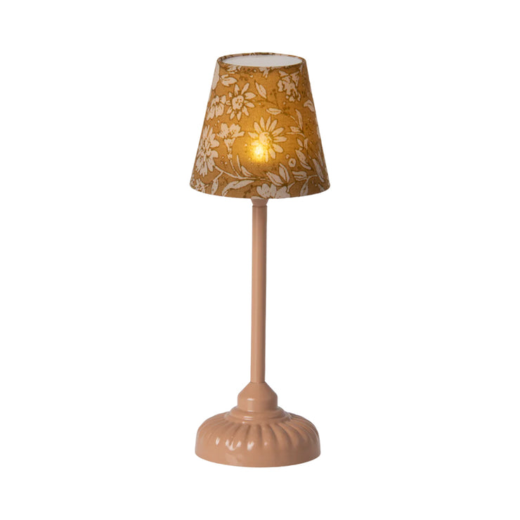 Lampadaire vintage souris rose poudré - Maileg