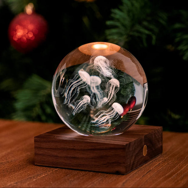 Lampe Crystal - Méduses - Gingko