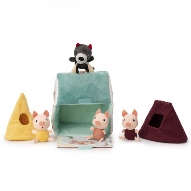 Maison du Loup et des 3 Petits Cochons - Lilliputiens
