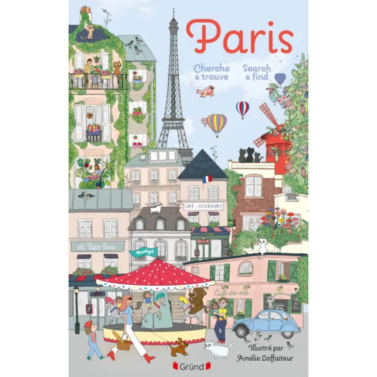Livre Cherche et trouve Paris - Grund