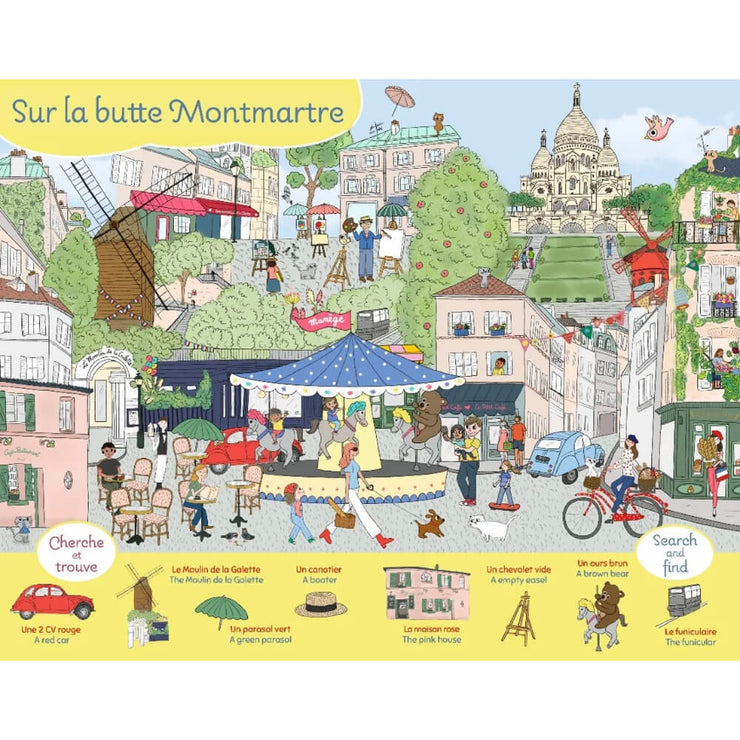 Livre Cherche et trouve Paris - Grund