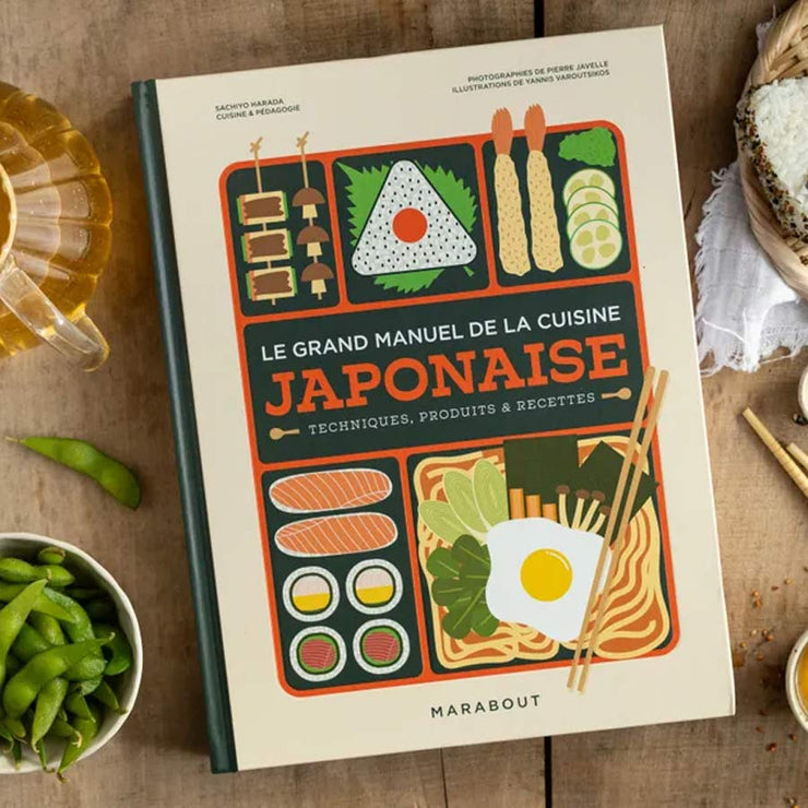 Livre Le Grand Manuel de la Cuisine Japonaise - Marabout