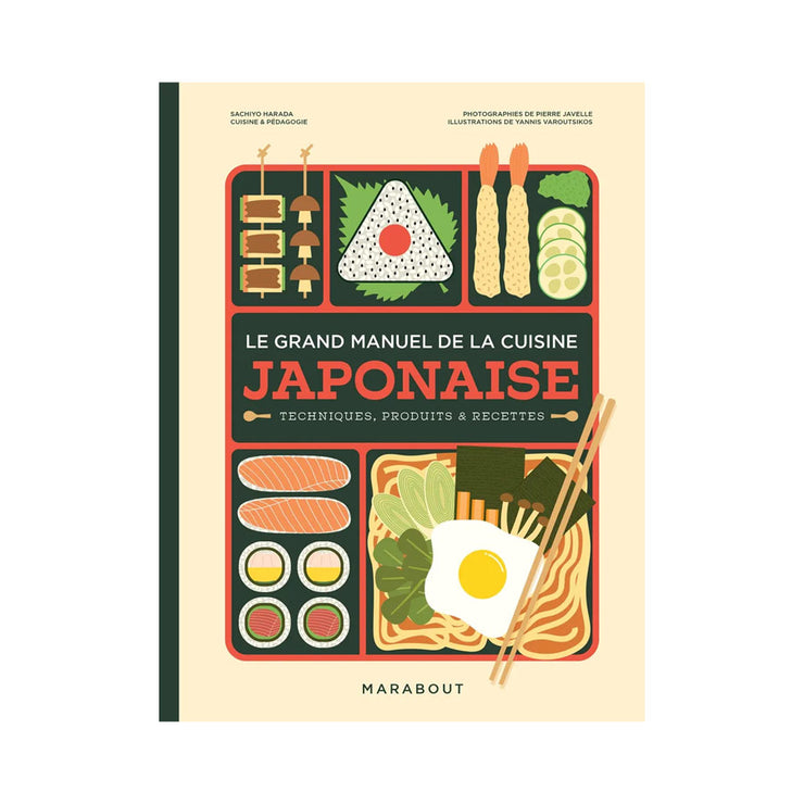 Livre Le Grand Manuel de la Cuisine Japonaise - Marabout