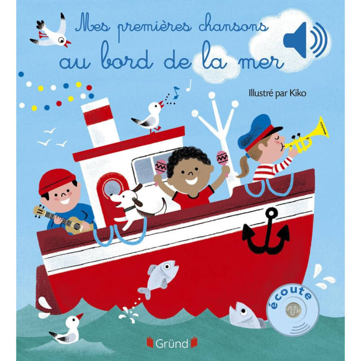 Livre sonore Mes premières chansons au bord de la mer - Grund
