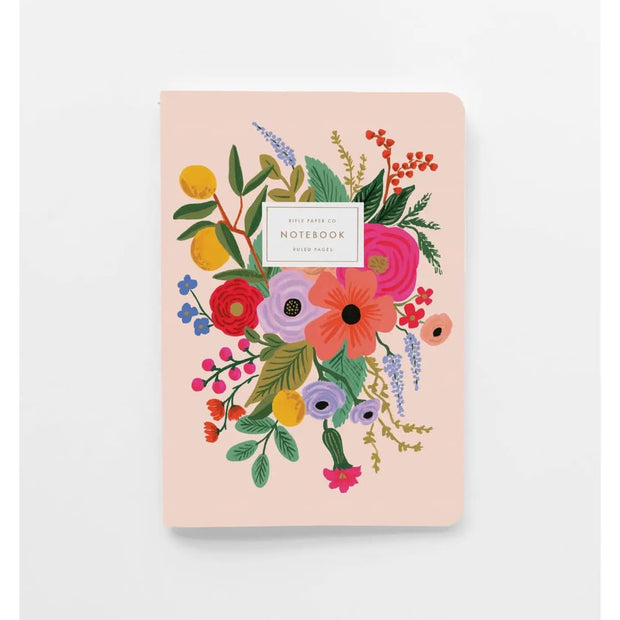 Lot de 3 carnets de notes Garden Party - Rifle Paper Co