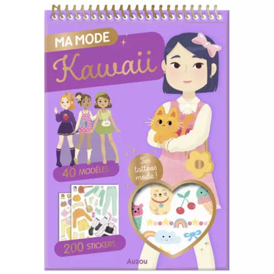 Cahier ma mode kawaii - Auzou