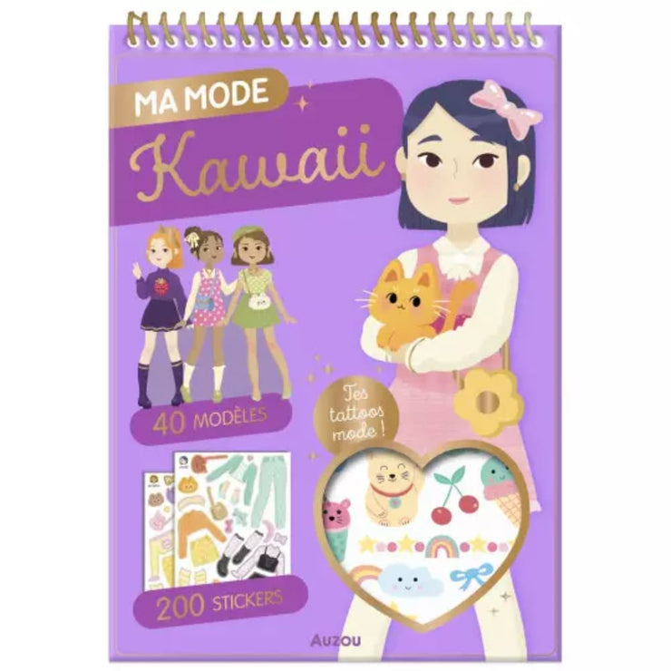 Cahier ma mode kawaii - Auzou