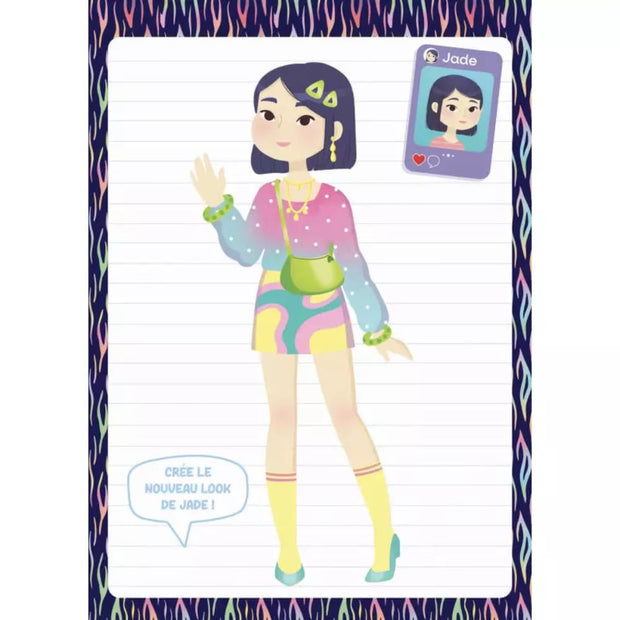Cahier ma mode neon - Auzou