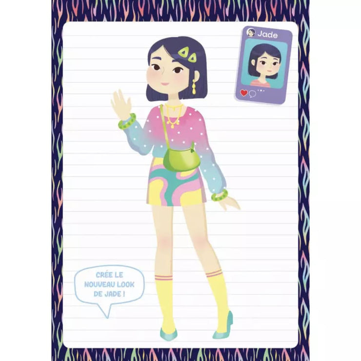 Cahier ma mode neon - Auzou