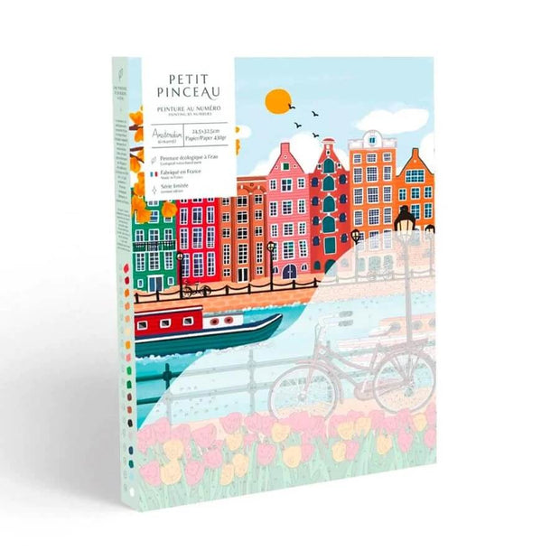 Kit de Peinture au Numéro « Amsterdam » - La petite Épicerie