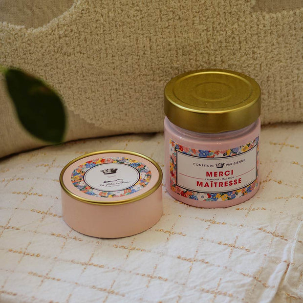 Confiture de Framboise, Macaron - Merci Maîtresse - Confiture Parisienne