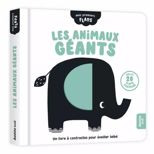Livre mes premiers flaps les animaux géants - Auzou