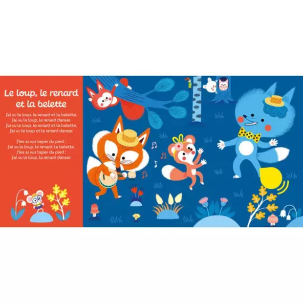 Livre Mes supers comptines d'animaux - Auzou