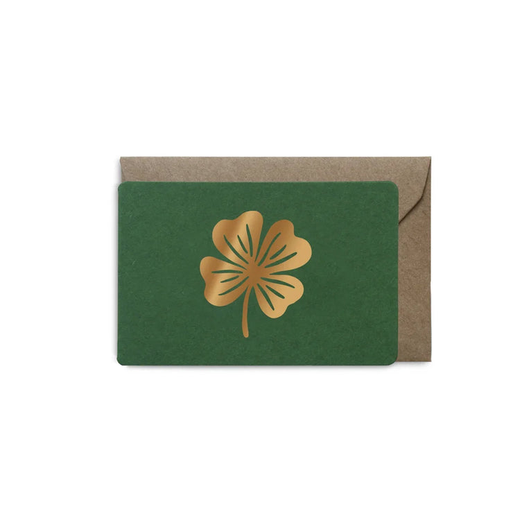 Mini Carte Trefle - Les Éditions du Paon