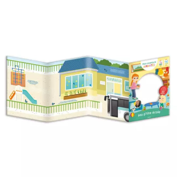 Ma p’tite école - Mon aventure aimantée - Auzou