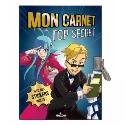 Carnet top secret manga - Auzou