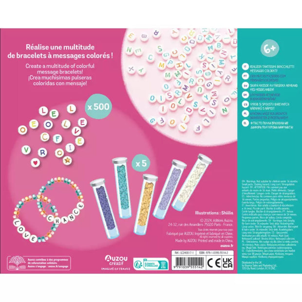 Kit de Bracelets a messages - Auzou