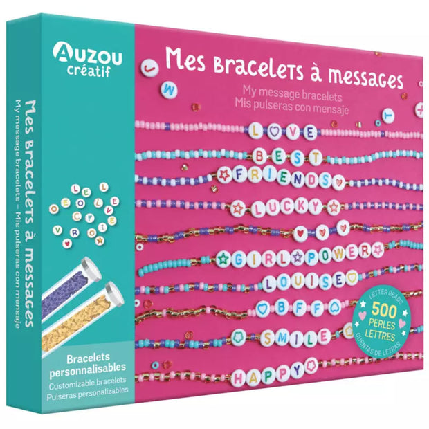 Kit de Bracelets a messages - Auzou