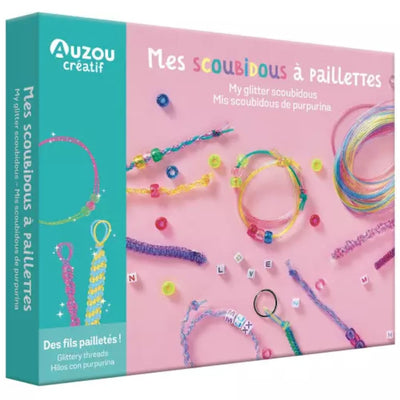 Mes scoubidous à paillettes - Auzou
