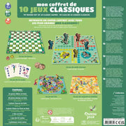 Mon coffret de 10 jeux classiques - Auzou