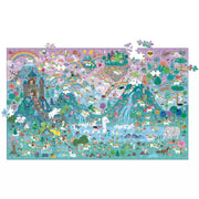 Puzzle cherche et trouve géant Licornes - Auzou