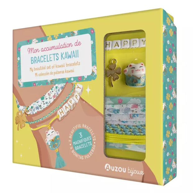 Mon accumulation de bracelets Kawaii - Auzou