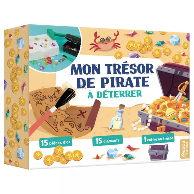 Mon trésor de pirate à déterrer - Auzou
