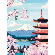 Kit de Peinture au Numéro - Mont Fuji - La Petite Epicerie