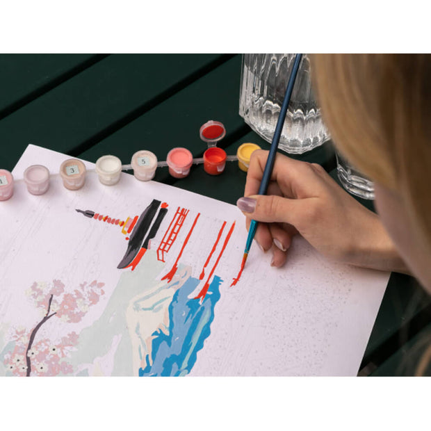 Kit de Peinture au Numéro - Mont Fuji - La Petite Epicerie