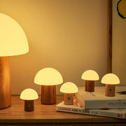 Mini Lampe Alice Champignon Noyer -  Gingko