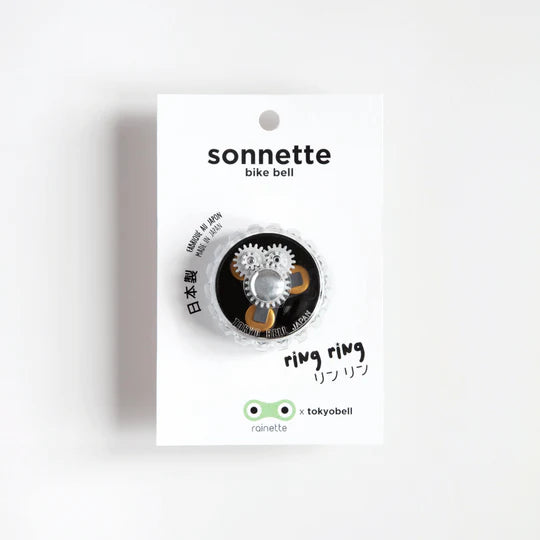 Sonnette pour Vélo et Trottinette - Noir - Rainette