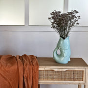 Vase Pichet Poisson GM - Bleu Marine - Opjet Paris