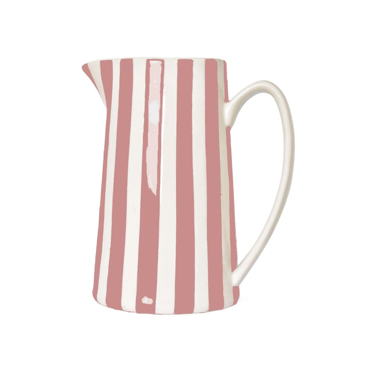 Pichet Rayure GM - Rose - Opjet Paris