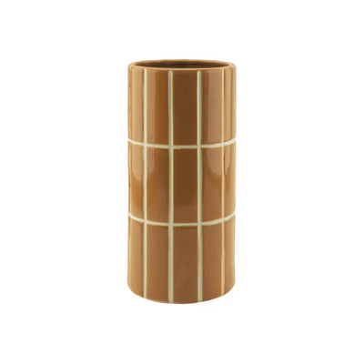 Vase Carrelage Ocre - Opjet Paris