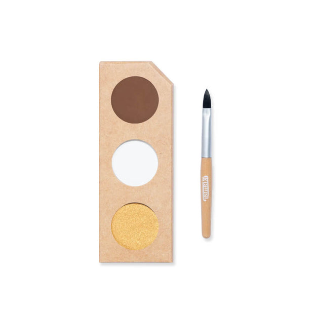 Kit de maquillage 3 couleurs lion et girafe - Namaki
