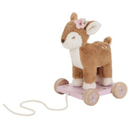 Peluche à tirer faon - Little Dutch