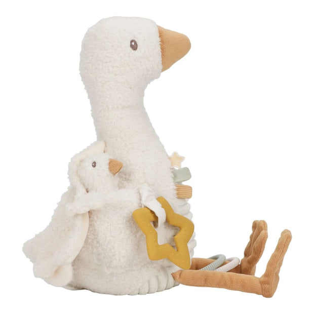 Peluche oie d'activité - Little Dutch