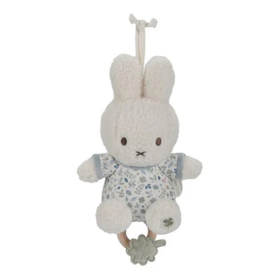 Peluche musicale miffy lucky leaves - Little Dutch