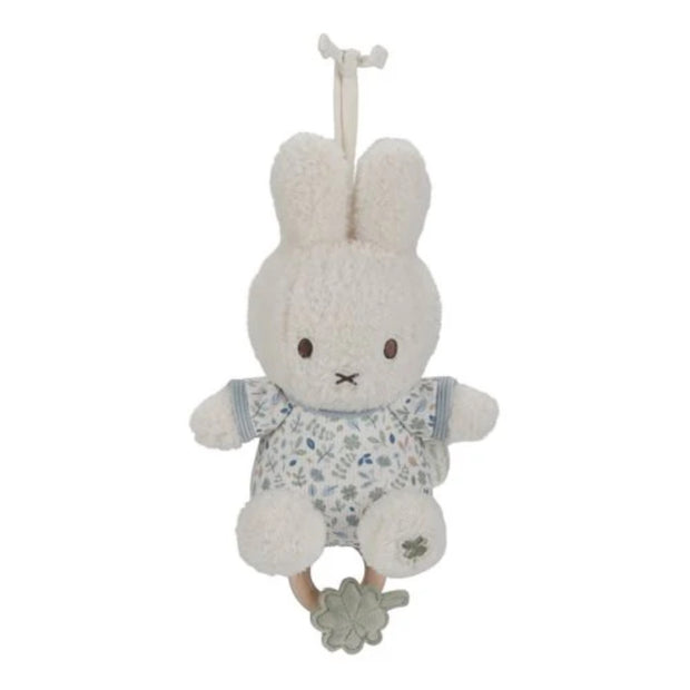 Peluche musicale miffy lucky leaves - Little Dutch